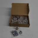 Ravinte 30 Pack 1-1/4 inch Kitchen Cabinet Knobs Dresser Drawer Brushed Nickel Zinc Pulls Door Handles for Drawers