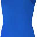 Girls Swimsuits Back Cutout Bathing Suits for Girls 6-14 Removable Chest Pad Quick Dry for Swim Team Beach Pool