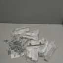 homdiy 20 Pack Solid Zinc Alloy Cabinet Handles, 3 Inch Hole Center Cabinet Pulls, Brushed Nickel Arch Drawer Pulls Modern Hardware for Kitchen Bathroom Cupboard