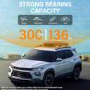 300lbs Lockable Roof Rack Cross Bars Compatible with 2021-2026 Chevrolet Chevy Trailblazer L LT ACTIV RS, Aluminum Crossbars for Rooftop Cargo Bars Luggage Kayak Canoe Bike Snowboard Racks