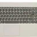 New Replacement for Lenovo Ideapad S340-15IWL S340-15API S340-15IIL S340-15 81N8 Laptop Upper Case Palmrest Non-Backlit Keyboard Touchpad Assembly Part 5CB0S18817 5CB0S18691 5CB0S18660 (Sliver)