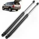 ARANA Rear Window Glass Struts Shocks for Chevy Suburban 2000-2006 1500 2500/Tahoe/GMC Yukon Denali XL/Cadillac Escalade 4-Door, 4185 Back Window Lift Support (Not Fit liftgate), 2 Pcs
