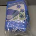 Nordic Elk Mattress Bags for Moving and Storage (Queen) Heavy Duty Moving Supplies, 8 Sturdy Handles, Strong Zipper, Mattress Cover Queen Size Bed Bags, Storage Cover Essentials Packing Protector (Blue)