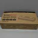 Bonsenkitchen Vacuum Sealer Machine | Compact Food Sealer for Kitchen Storage & Meal Prep | Multiple Modes | External Vacuum System | 5 Bags, Silver