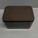 Wipes Dispenser, One-Handed Operation Wipe Holder for Baby & Adult, Seal-Designed Wipes Container for Bathroom Keep Diaper Wipes Fresh (Brown)