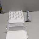 Ubbi Vertical Baby Bottle Drying Rack, Space Saving Countertop Drying Rack Baby Accessory, Gray