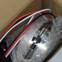 TMH 4 Pcs 4 Inch Clear Lens Amber 12 LED Round Trailer Tail Lights with Chrome Bezel Flush Mount for Heavy Duty Truck Cabin Lorry Bus RV Tow Flatbed Camper 12V DC GAC12