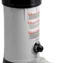 Blue Wave NA3424 In-line Automatic Chlorine Feeder for Above Ground Pools, 9-Pound,Gray,Black