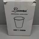 Lamosi 300 Pack Paper Cups 8 oz, Disposable Coffee Cups, Paper Coffee Cups 8 oz, White Hot/Cold Beverage Drinking Cup for Water Juice or Tea, Office Party Home Travel