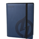 Baseball Card Binder Pokemon Card Holder 9-pocket Album with zipper Closure (Blue)