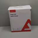 REEVAA Dog Truck Seat Cover for Back Seat, Hard Bottom Dog Hammock for Car, Pet Bed Extender for 2-4 Large Dogs, Waterproof Seat Protector, Universal XL Size Fits for Crew Cab Truck/SUV, Black