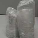 Parfait Cups - 9 Oz - 50 Set - Reusable Dessert Cups With Dome Lids & Inserts - Crystal Clear Plastic - Spill and Leak Proof