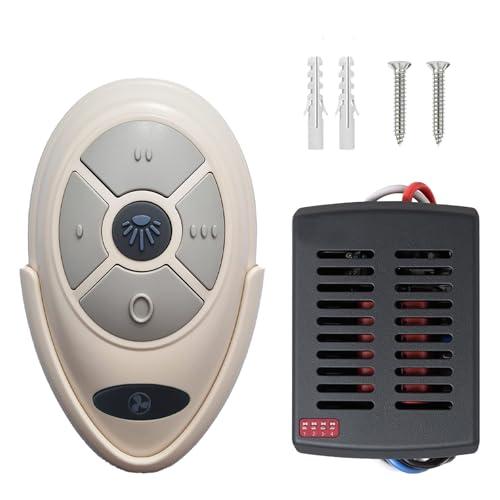 Humpptom Ceiling Fan Remote Control Kit, Universal Ceiling Fan Remote Control Kit, Fan Remote Compatible with Harbor Breeze, Hunter, Hampton Bay Fan 35T