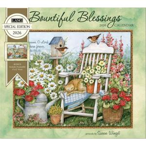 Lang, Bountiful Blessings Special Edition 2026 Wall Calendar by Susan Winget, 13.4'' X 12'', 12-Month Calendar with Stapled Binding