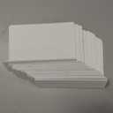 Set of 15 Mini Whiteboard, Small Dry Erase Food Signs 3 x 4 inches - Desktop Signs for Party Buffet, Food Display Card, Tabletop Chalkboards for Kitchen, Standing Menu Black Boards for Wedding