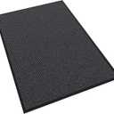 Front Door Mat, 72" x 48" Heavy Duty Indoor Outdoor Doormat, Non-Slip Welcome Mats for Entryway, Rubber Backing Low Profile Commercial Door Mats