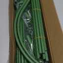 Trellis for Climbing Plants Outdoor, 6FT Garden Obelisk Rustproof PE Coated Metal Potted Plant Climbing Support, Thickened Tube Plant Tower Trellis for Clematis Vine Support Indoor (1 Pack)