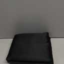 WelvetBLK Black Blackout Curtains for Bedroom Living Room 63 Inch Length 2 Panels Set, Soft Solid Room Darkening Thermal Insulated Window Treatments, Rod Pocket Dining Room Curtains, Black, 40"Wx63"L