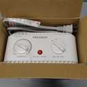 Pelonis Box Fan 20 Inch  Adjustable 3 Speeds For the Perfect Noise Level for Sleeping  5 Blade Technology Provides Powerful Airflow to Beat the Heat  Sleek Design, Lightweight, Durable, White