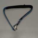 Fida Heavy Duty Dog Collar, Ultra Comfortable Soft Neoprene Padded, Adjustable Reflective Nylon Pet Collar with Durable Metal Belt Buckle for Large Breeds (L, Blue) (Large(19"-23"))