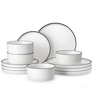 MALACASA LEAH 24 PIECE DINNERWARE SET FOR 8