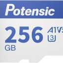 Potensic 256GB Micro Memory Card for Drones, A1, U3, V30, Read Speed up to 100 MB/s
