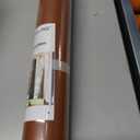 VEELIKE Matte Brown Peel and Stick Wallpaper 24''x354'' Wide Thick Terracotta Brown Contact Paper for Cabinets Desk Accent Walls Removable Self Adhesive Terracotta Wallpaper for Bedroom Living Room