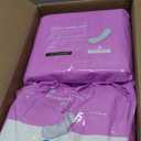 Incontinence Pads for Women, Postpartum, Long, Bladder Control, Moderate Absorbency, Unscented, 108 Count (2 Packs of 54)