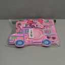 for iPad 6th/5th Generation Case, Air 1st/Air 2nd, for iPad Pro 9.7 Inch Case - for Girls Cute Girly Kawaii 3D Cartoon Design with Rotating Stand Handle & Shoulder Strap Silicone Cover