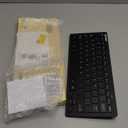 Arteck 2.4G Wireless Keyboard Ultra Slim and Compact Wireless Keyboard with Media Hotkeys for Computer/Desktop/PC/Laptop/Surface/Smart TV and Windows 10/8/ 7 Built-in Rechargeable Battery