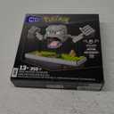 MEGA Pokmon Building Toys Set, Mini Motion Geodude with 343 Pieces, 5 Inches Tall, Moving Arms and Mouth, Adult Collectible