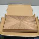 17 Inch Backgammon Sets for Adults. Beautiful Wood Inlaid Backgammon Board Game Set with Unique Checkers & Dice. Large Back Gammon Game Sets Travel Size for 2 Players Nardi or Tavla