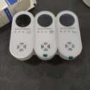 NICGOL 4-in-1 Combination Carbon Monoxide Detectors & Natural Gas Leak Detector - Carbon Monoxide Detectors Plug in - Dual Sensor Gas & Co Detector - Temperature & Humidity Detectors (3 Packs)