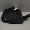 KeaBabies Diaper Bag Backpack - Small Multifunctional Travel Diaper Back Packs, Maternity Baby Changing Bags, 12L Capacity, PU Leather, Waterproof, Unisex, Nappy Changing Pad (Trendy Black, Small)