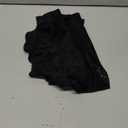 Altheanray Womens Underwear Cotton Panties for Women Bikini Underwear Soft Hipster Lace Breathable Ladies Briefs 5 Pack (Small, Black Color)