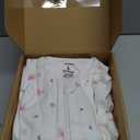 2-Pack Baby Sleep Sacks,Zipper Wearable Blanket-0.5TOG Organic Cotton,Lightweight,Soft Cozy Toddler Sleeping Sack 12-24 months,Easy to Wear Large Newborn Transition Swaddles Sleepsacks(Butterflies, L) (White, L)