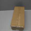 Lighted Glass Christmas Tree Figurine with Timer, Mercury Glass Christmas Decoration Battery Operated for Centerpieces Window Tabletop Mantel(Gold)