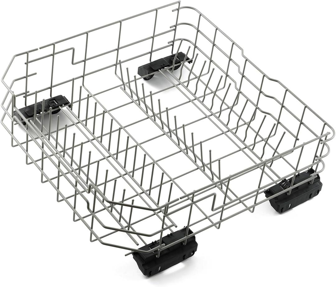 Upgraded WD28X34744 WD28X26099 Lower Rack Replacement Parts for GE Dishwasher Dishrack 20.7'' D x 21.6'' W GE GDF510PSM0SS GDF510PSJ0SS GDF510PSR0SS WD28X24396 Bottom Drawer Tray Assembly 1 Pack
