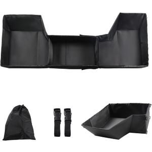 Under Seat Storage Bag Fit for Dodge Ram 1500 Accessories Crew Cab(New Body Style) 2019-2023 2024 2025 2026 Underseat Storage Box Tool Organizer Truck Crew Cab(Black)