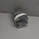 2 x HOME GENIE Over the Door Hanging Shoe Organizer, 24 Breathable Mesh Pockets, Closet Rack Storage Holder, Stay in Place Hooks Hang on Closets, Hanger Holds Up to 40 lbs for Shoes, Accessories, Gray (Pack of 1)