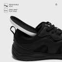 HOBIBEAR Women's Wide Toe Box Barefoot Sneakers | Zero Drop | Lightweight Walking Shoes (Black, US 7W)