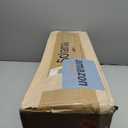 Retrospec Solana Yoga Mat 1" Thick w/Nylon Strap for Men & Women - Non Slip Exercise Mat for Home Yoga, Pilates, Stretching, Floor & Fitness Workouts (Black)