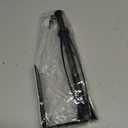 Paper Towel Holder Under Cabinet, Single Hand Operable Wall Mount with Damping Effect, Self-Adhesive or Drilled for Kitchen Bathroom, Black