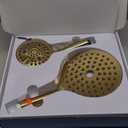 Dual Handheld Shower Head Combo, 2-in-1 Rain Shower Heads System 8 Inch Rainfall Shower Head and 10 Modes High Pressure Hand Held Showerhead with Built-in Power Wash