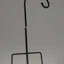 FEED GARDEN Adjustable 32 Inch Small Shepherd Hooks for Outdoor, Garden Hooks for Lanterns, Sheperd Hook for Hanging Plants, Bird Feeders, Solar Lights, Mason Jars, Weddings Decor,1 Pack