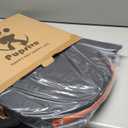 PUPSIVE Foldable Pet Playpen Dog Playpen Indoor/Outdoor with Carrying Case (M(32"X32"X23"), Orange)