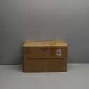 Set of 2 Pathway Christmas Tree Urn Filler, Lighted Artificial Mini Xmas Trees with Lights, Outdoor Christmas Decorations for Porch, Driveway, Yard (5 Pine Cones)