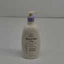 Aveeno Baby Calming Comfort Moisturizing Body Lotion with Relaxing Lavender & Vanilla Scents, Non-Greasy Baby Lotion, Nourishing Prebiotic Oatmeal, Paraben- & Phthalate-Free, 18 fl. oz