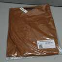 Amazon Essentials Women's High-Rise Slim-Fit Full-Length Straight-Leg Khaki Pant, Size 8, Caramel