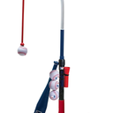 Franklin Sports Grow-with-Me Kids Baseball Batting Tee + Stand Set for Youth + Toddlers - Youth Baseball, Softball + Teeball Hitting Tee Set for Boys + Girls